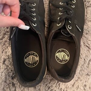 Palladium black sneakers